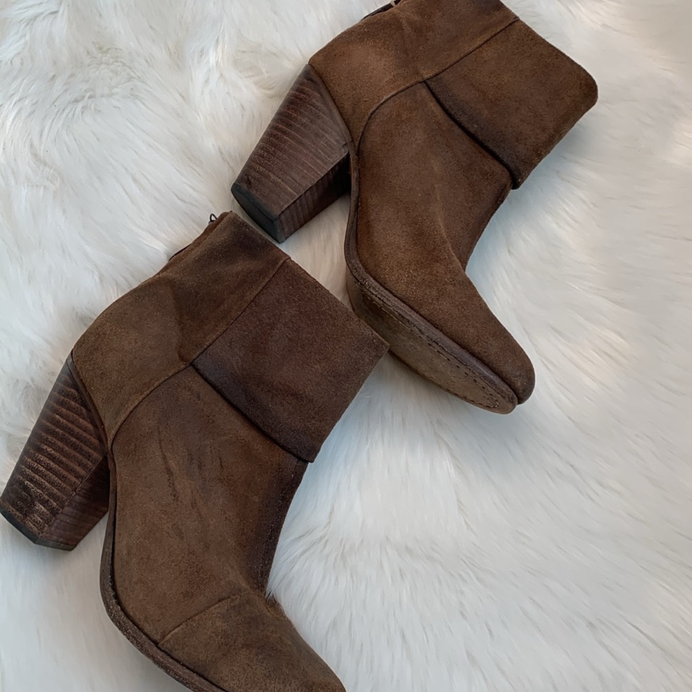 Rag & Bone Suede Booties - Picture 3 of 12